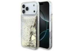 Étui Guess Liq. Glitter 4 Charms pouriPhone 17 Pro Max pourré GUHCP17XGLHFLGO
