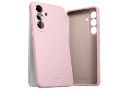 Étui Mercury Silicone pour Samsung Galaxy  S26+ różowo-piaskowy