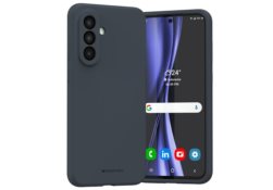 Étui Mercury Silicone pour Samsung Galaxy  A36 bleu marine