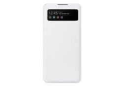 Étui Samsung EF-EA426PW A42 5G blanc/whitek S View Wallet Cover EF-EA426PWEGEE