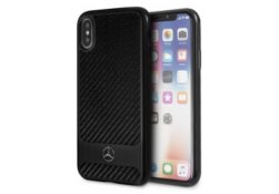 Mercedes MEHCPXHACABK iPhone X/Xshard case czarny/ black Real Carbon Dynamic MEHCPXHACABK