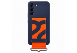 Étui Samsung EF-GS901TN S22 S901bleu marine/navy Silicone Cover Strap EF-GS901TNEGWW