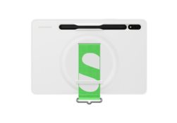 Étui Samsung EF-GX700CW Tab S8blanc/white Strap Cover EF-GX700CWEGWW