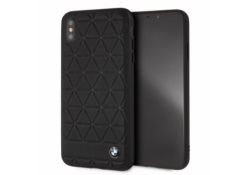 Étui hardcase BMW BMHCI65HEXBK iPhone XsMax noir/black Hexagon BMHCI65HEXBK