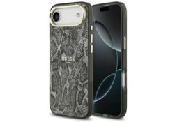 Étui Guess Python Pattern MagSafe pour     iPhone Air noir GUHMP17MHIMPYGK