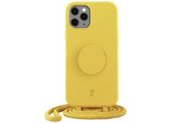Étui JE PopGrip iPhone 11 Pro 5,8""jaune/rabbit`s paw 30052 (Just Elegance) 30052