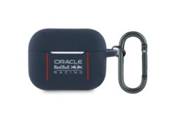 Étui Red Bull Silicone Logo & Lines pour   AirPods Pro 2 bleu marine RBAP2SIVSV