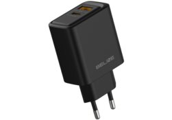 Chargeur secteur Beline 45W GaN USB-A/USB-C BLN2CB45 noir BLN2CB45
