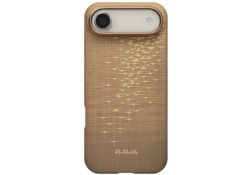 Étui PITAKA Ultra-slim MagSafe pour iPhone Air golden glint KI1703AG