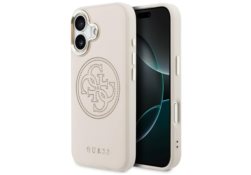 Étui Guess Perforated 4G MagSafe pour      iPhone 17 rose GUHMP17S5PG4SRGP