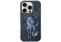 Étui Nimmy Magnetic Fantasy Animal       MagSafe pour iPhone 16 Pro Max bleu N-CXMHDW-IP16-Pro-Max-04