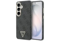 Étui Guess 4G Triangle Logo MagSafe pour   Samsung Galaxy S26 noir GUHMS26SP4GTDGMK