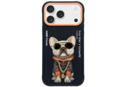 Étui Nimmy Glasses Cool pourg pour iPhone 17 Pro Max noir N-YJ-IP17-Pro-Max-01