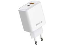 Ładowarka sieciowa Beline 45W GaN        USB-A/USB-C BLN2CW45 biały BLN2CW45