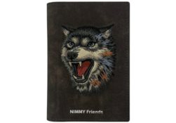 Étui na paszport Nimmy portfel Raptor    Wolf marron N-XM-HZB-058
