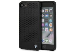 Étui hardcas BMW BMHCI8PEBOBK iPhone 7/8 SE 2020 noir/black Signature Perforated BMHCI8PEBOBK