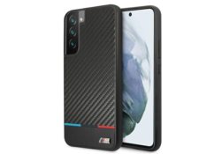 Étui hardcase BMW BMHCS22MPUCARTCBK S22+ S906  black/noir M Collection Triangles BMHCS22MPUCARTCBK