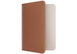 Étui na paszport UNIQ Belmont z Apple    Find My blokada RFID karmelowy beige UNIQ-BELMONTFM-CMLIVY