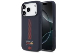Étui Red Bull Silicone Powerbar MagSafe  pour iPhone 17 Pro bleu marine RBHMP17L24SIVGSV