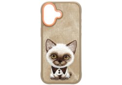 Étui Nimmy Big Eyed Pet 2.0 Cat pour       iPhone 17 beige N-XDY-IP17-026