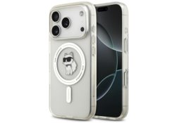 Étui Karl Lagerfeld IML Choupette        MagSafe pour iPhone 17 Pro Max transparent KLHMP17XHFCCNOT