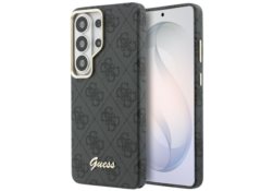 Étui Guess 4G Script MagSafe pour Samsung  Galaxy S26 Ultra noir GUHMS26L5P4FWMSK