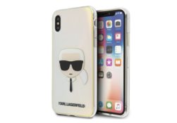 Karl Lagerfeld KLHCPXPCKHML iPhone X/Xsmulticolor hardcase Iridescent Karl`s Head KLHCPXPCKHML