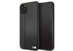Étui hardcase BMW BMHCN65MCARBK iPhone11 Pro Max noir/black PU Carbon BMHCN65MCARBK
